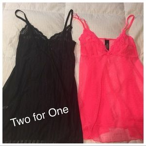 Sexy Heidi Klum Intimates Chemise.  Two for One